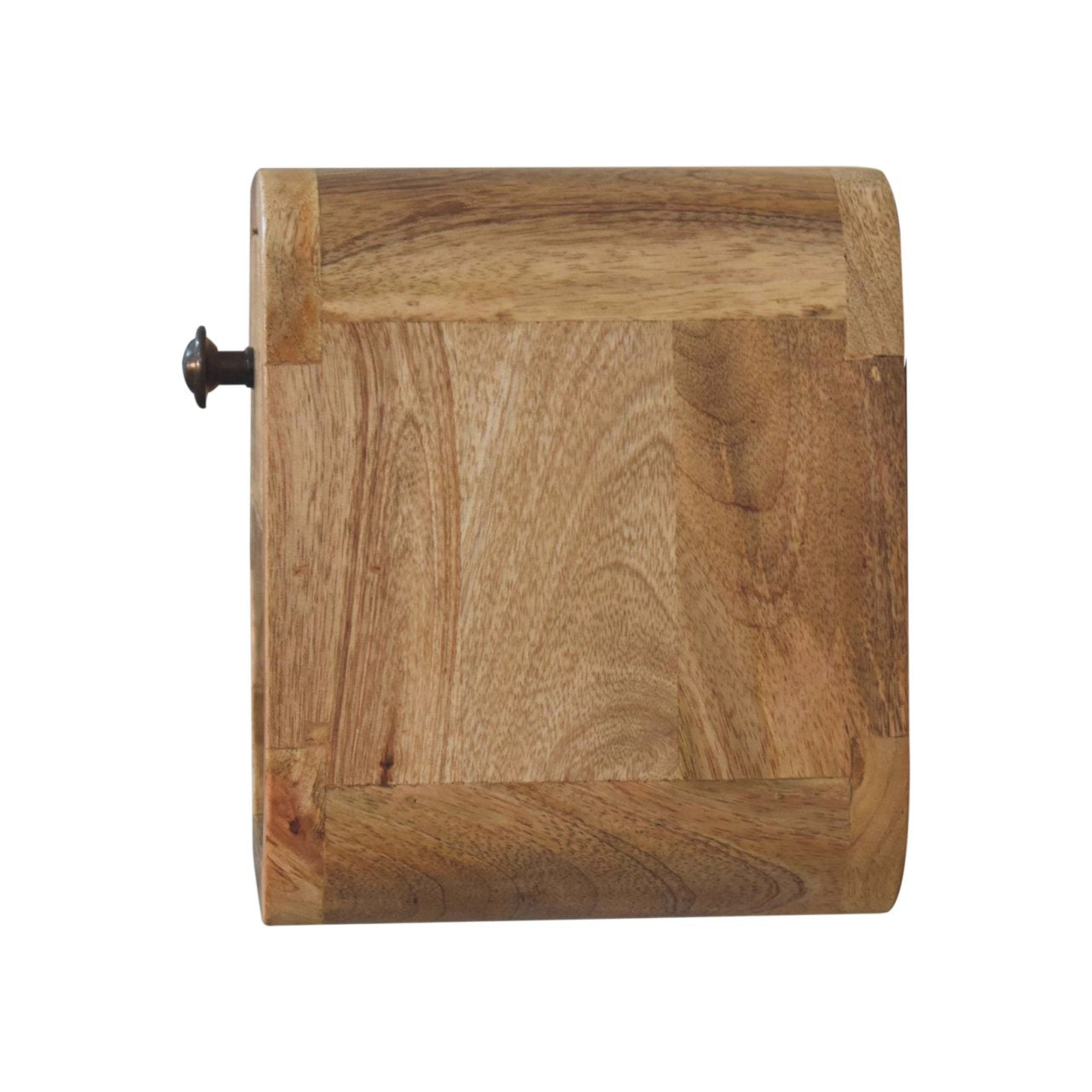 Wall mounted mini bedside drawer open-side view