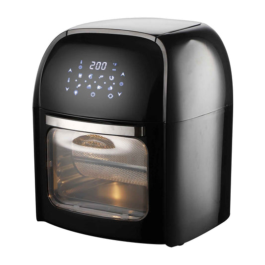 Supersonic National 3-In-1 12 Qt Air Fryer - Dehydrator - Rotisserie