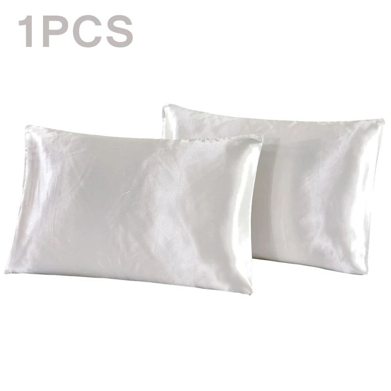 Queen Satin Silk Pillowcase – Smooth Luxury Pillow Cover