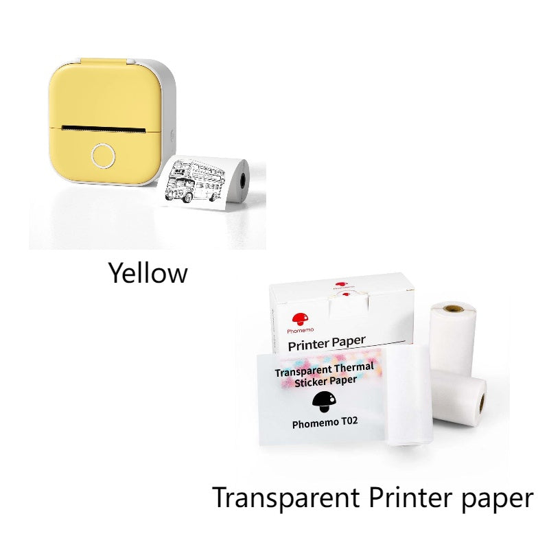 Portable Mini Thermal Label Printer Home Photo Printer\ Printer Bluetooth-compatible Mini Label Printer Price Tag