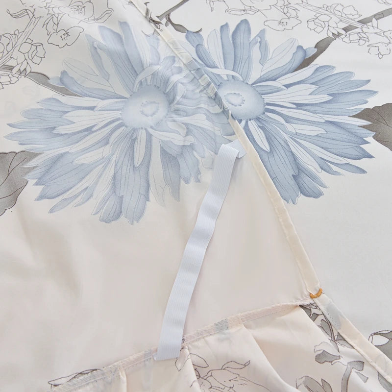 Princess Style Bed Skirt – Smooth Bedsheet Cover Twin/Queen/King