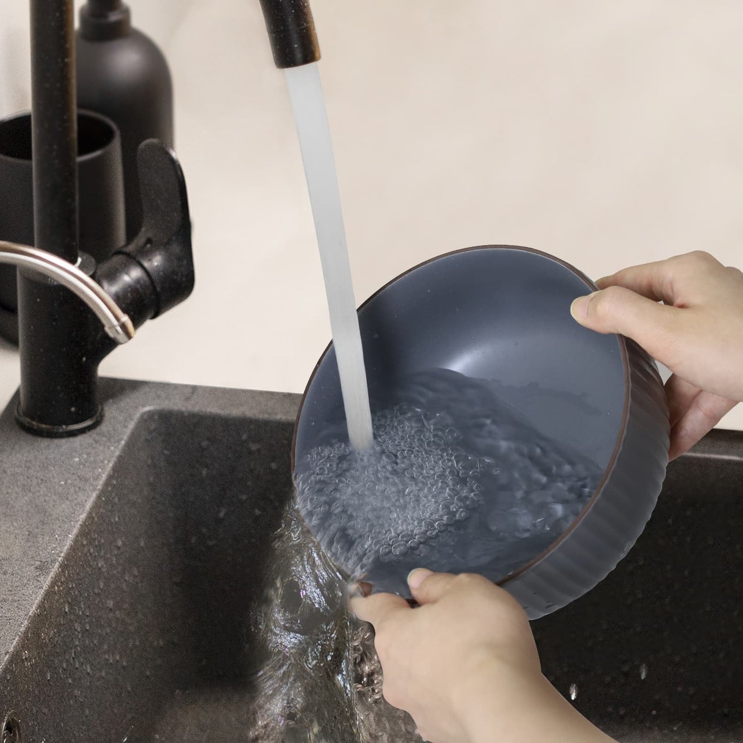 Ceramic Bowls For Kitchen, 46oz Bowl Set Of 4 For Cereal, Salad, Pasta