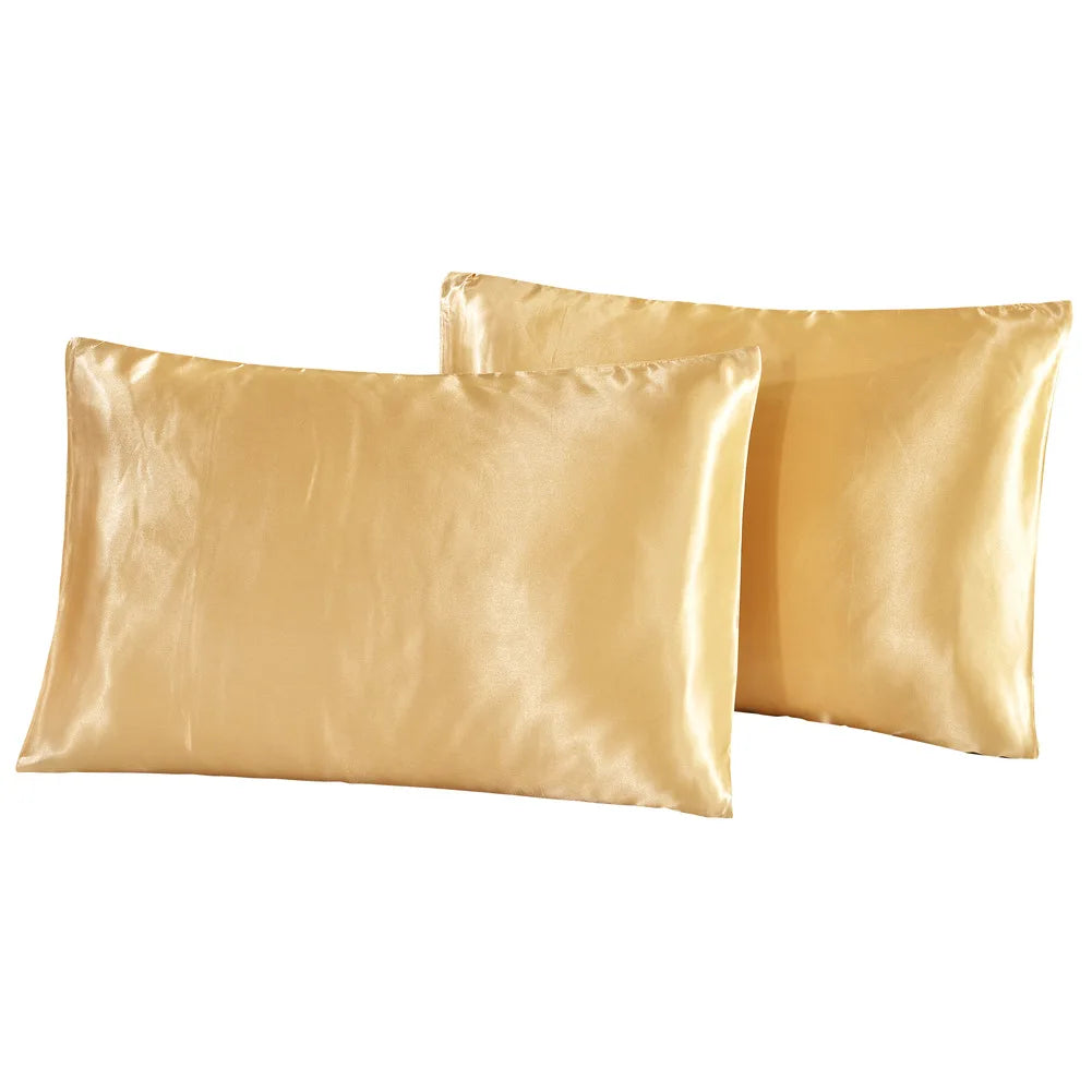 Queen Satin Silk Pillowcase – Smooth Luxury Pillow Cover