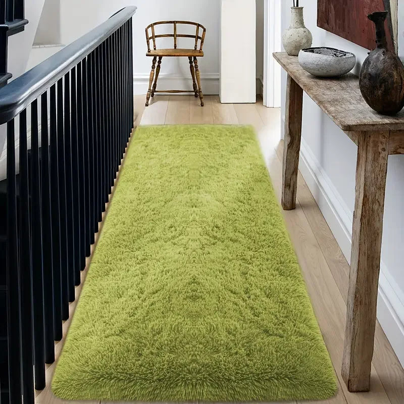 Soft Plush Rug for Bedroom, Living Room, Hallway- Comfortable & Fluffy