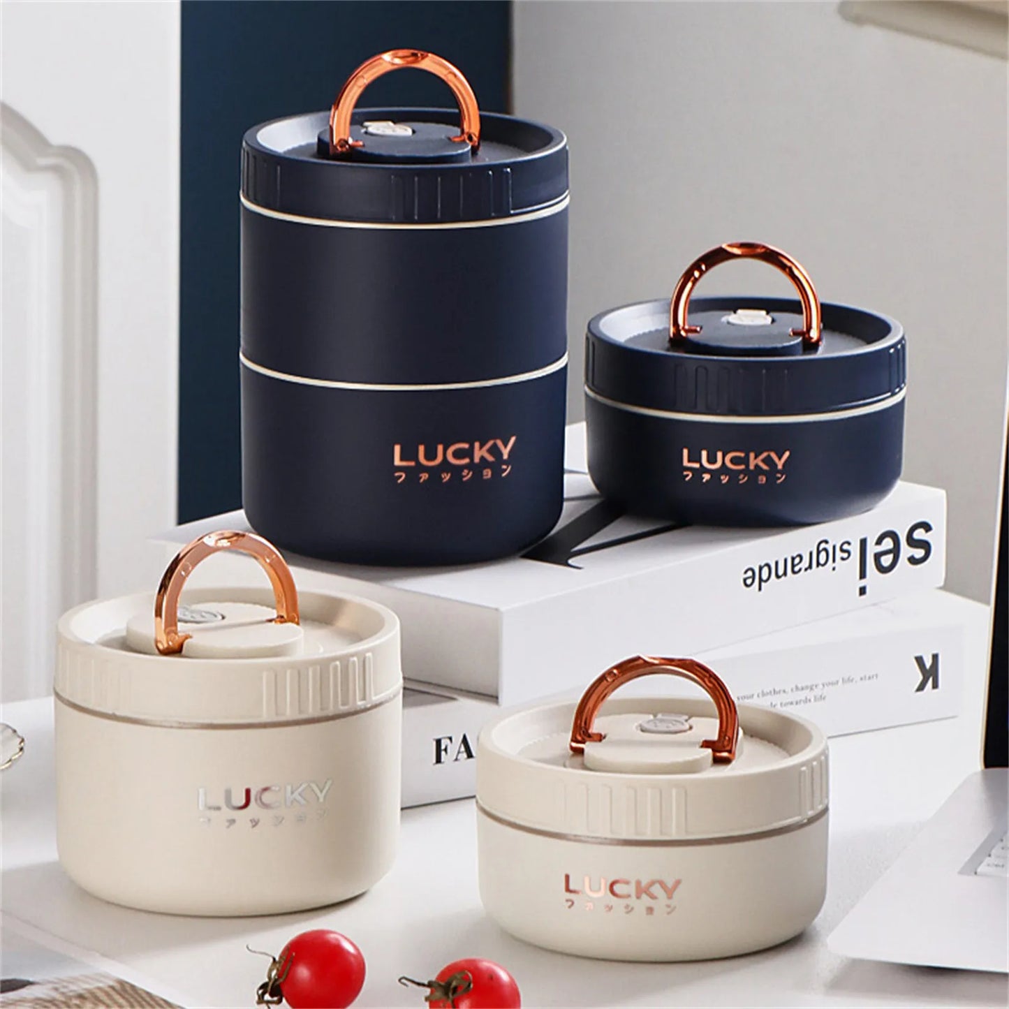 Thermal Lunch Box – Stackable Insulated Stainless Steel Bento Container