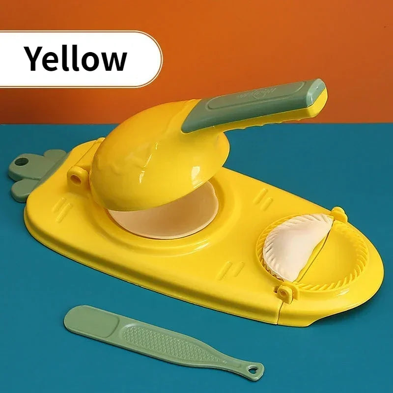 2-in-1 Dumpling Maker Press Manual Wrapper Ravioli Empanada Mold