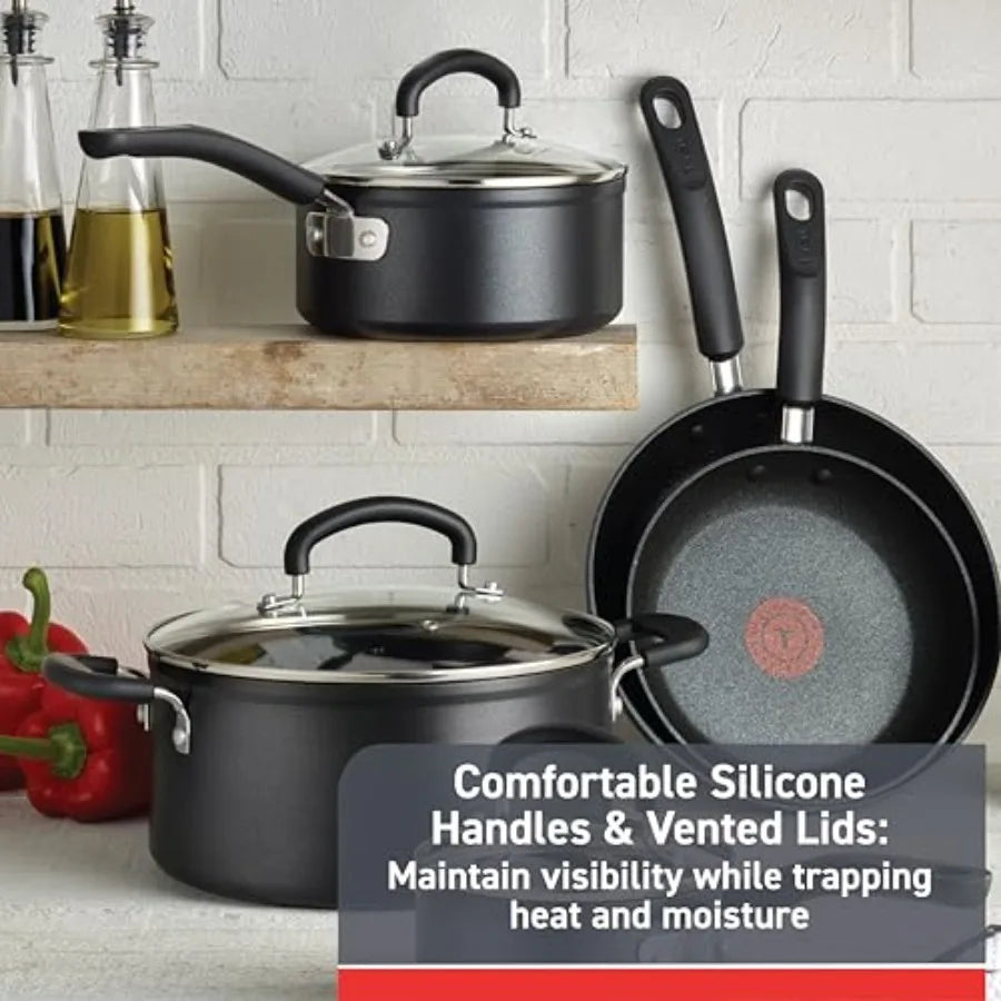 12-Piece Advanced Nonstick Cookware Set, Oven Safe to 350°F
