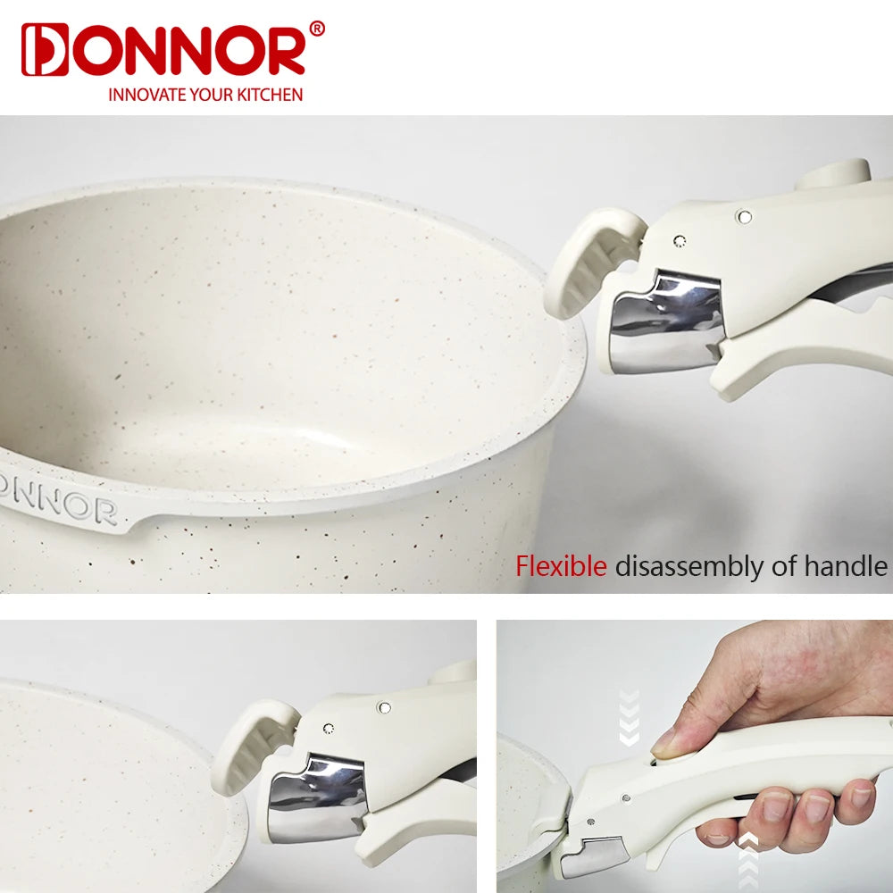 Donnor kitchen product with flexible handle design on a white background