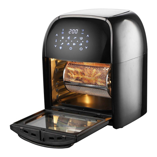 Supersonic National 3-In-1 12 Qt Air Fryer - Dehydrator - Rotisserie