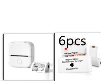 Portable Mini Thermal Label Printer Home Photo Printer\ Printer Bluetooth-compatible Mini Label Printer Price Tag