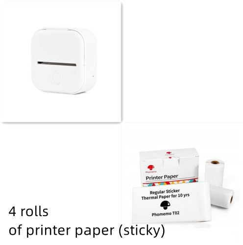 Portable Mini Thermal Label Printer Home Photo Printer\ Printer Bluetooth-compatible Mini Label Printer Price Tag
