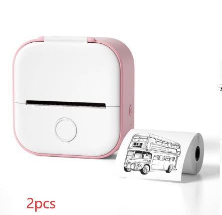 Portable Mini Thermal Label Printer Home Photo Printer\ Printer Bluetooth-compatible Mini Label Printer Price Tag