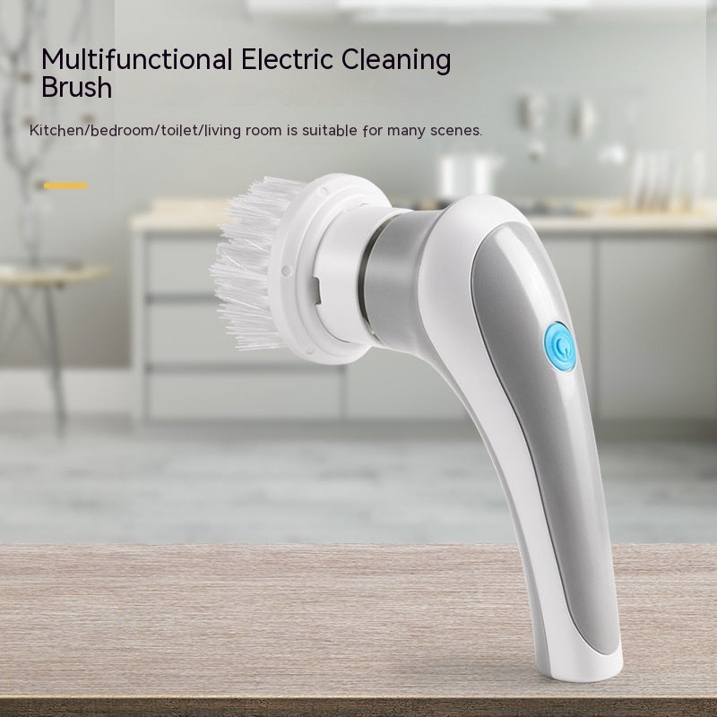 Electric Cleaning Brush 4-in-1 Cordless Spin Scrubber – Handheld Power Cleaner