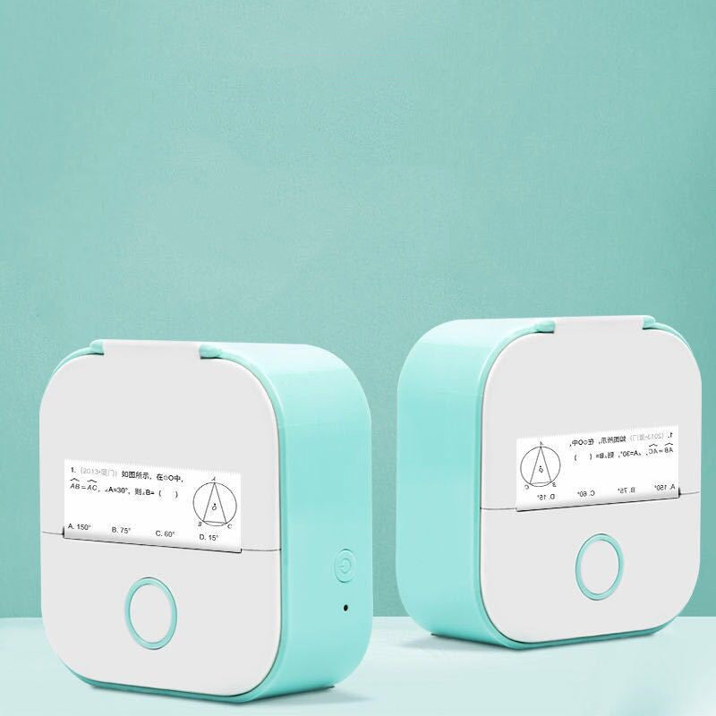 Portable Mini Thermal Label Printer Home Photo Printer\ Printer Bluetooth-compatible Mini Label Printer Price Tag